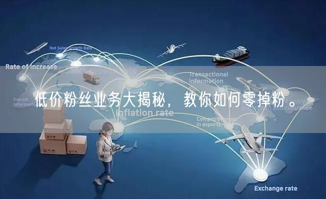 低价粉丝业务大揭秘，教你如何零掉粉。