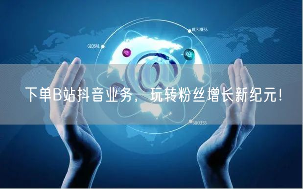下单B站抖音业务，玩转粉丝增长新纪元！