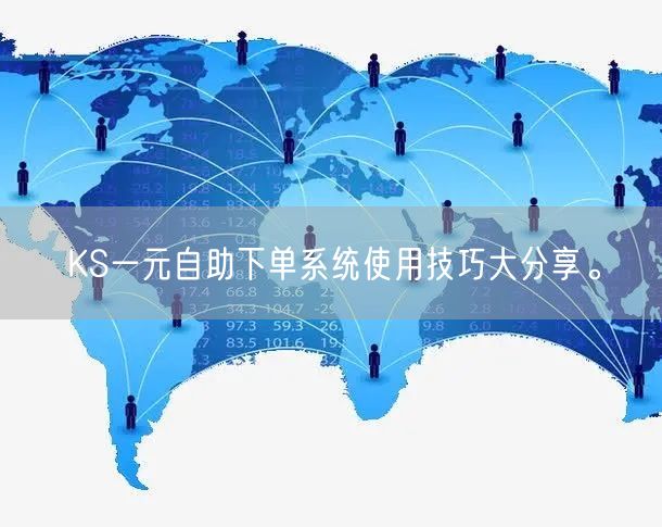 KS一元自助下单系统使用技巧大分享。