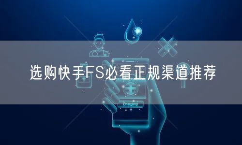 选购快手FS必看正规渠道推荐