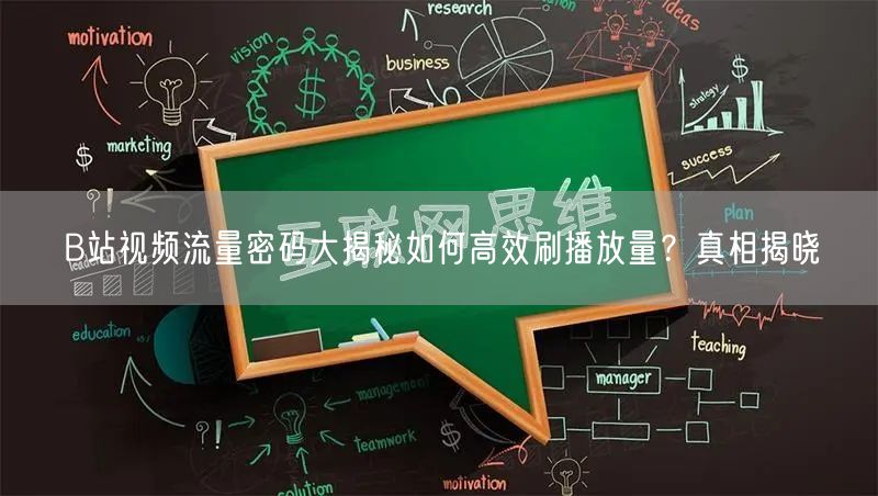 B站视频流量密码大揭秘如何高效刷播放量？真相揭晓