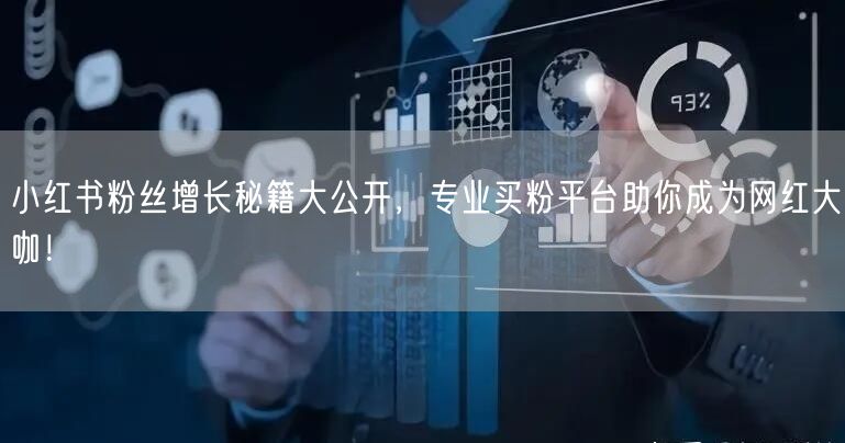 小红书粉丝增长秘籍大公开，专业买粉平台助你成为网红大咖！